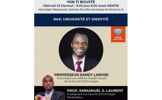 « Rap, université et identité »un livre à quatre mains de Sandy Larose et Ludia Exantus